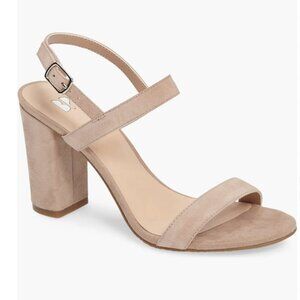 bp. Lula Slingback Sandal in Blush Suede | Size 5M | NEW IN BOX